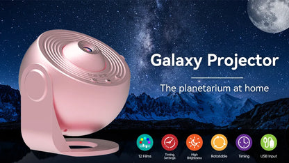 Galaxy Projector Night Light for Kids