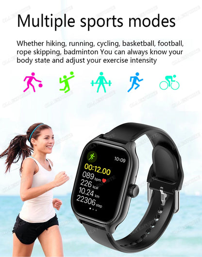 Smartwatch 1.83 Pulgadas HD con Llamada Bluetooth y Modos Deportivos Compatible con iOS y Android