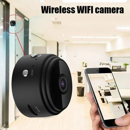 Wireless Mini Spy Camera for Home Security - Monitor Baby, Pets & More