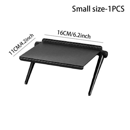 Adjustable Monitor Shelf with Router Storage