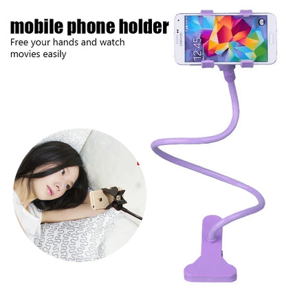 Soporte Universal de Brazo Flexible Ajustable para Smartphone, Tipo Montaje de Abrazadera.