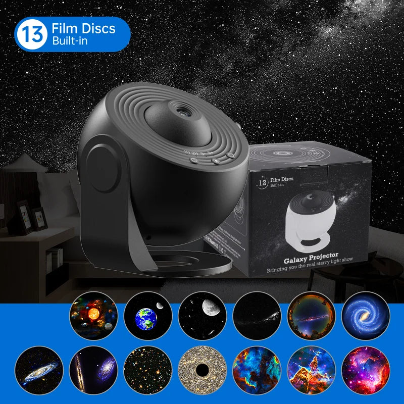 Galaxy Projector Night Light for Kids