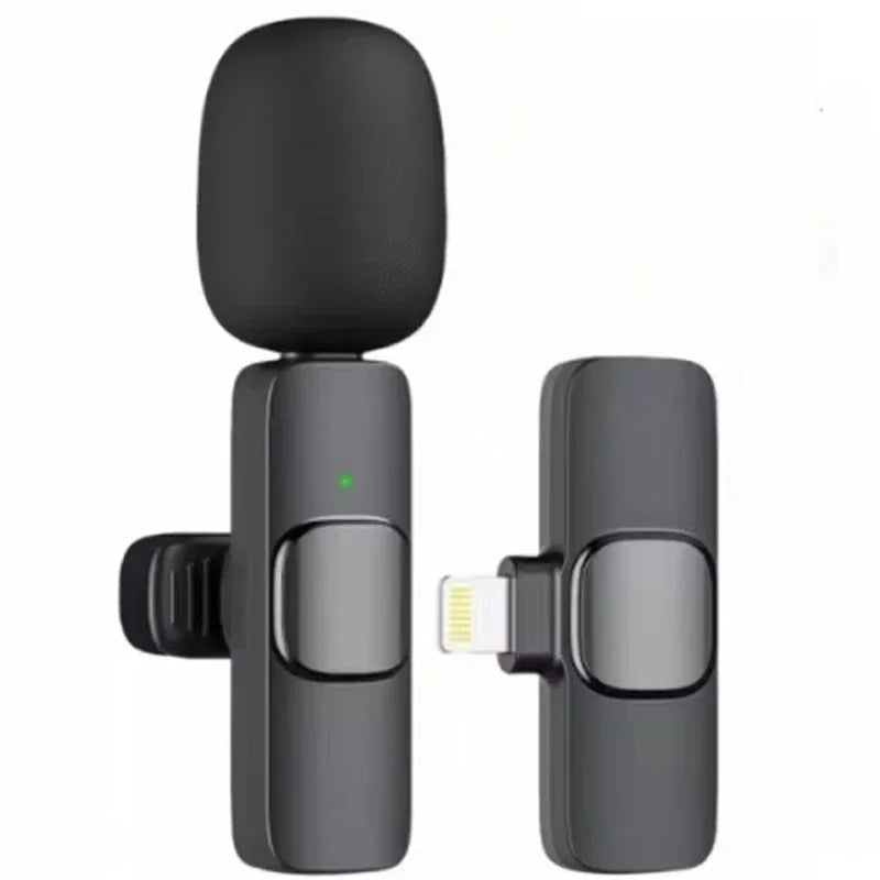 Wireless Lavalier Microphone for iPhone and Android