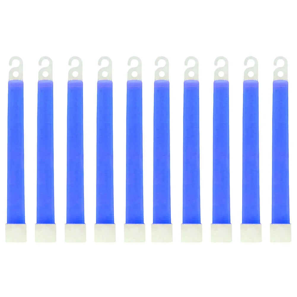 6-Inch Glow Sticks (10 Pack) - Emergency Lights for Hiking, Camping, Concerts & More