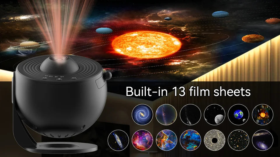 Galaxy Projector Night Light for Kids
